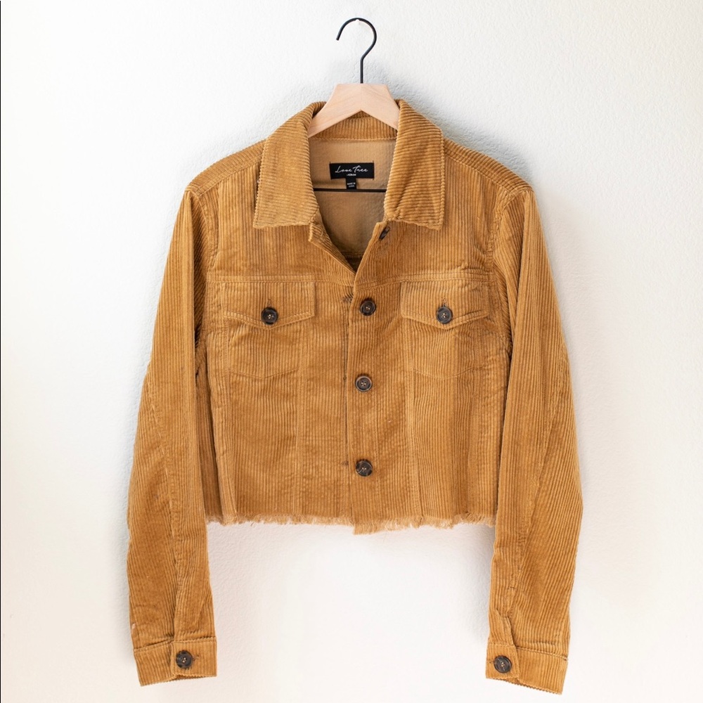 Cassie Distressed Corduroy Jacket